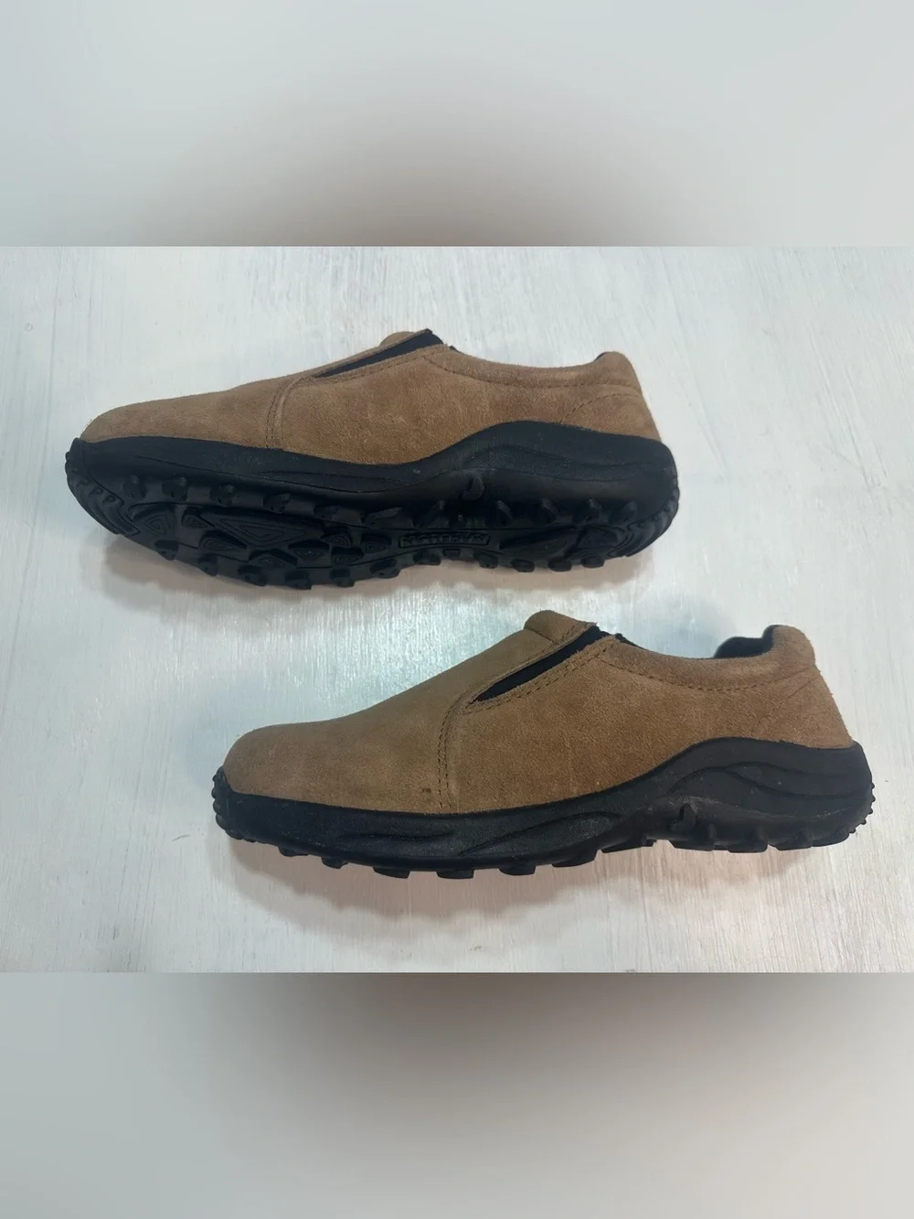 Magellan Outdoors Grayson Suede Slip On Shoes Men’s 10.5D Brown Casual Comfort